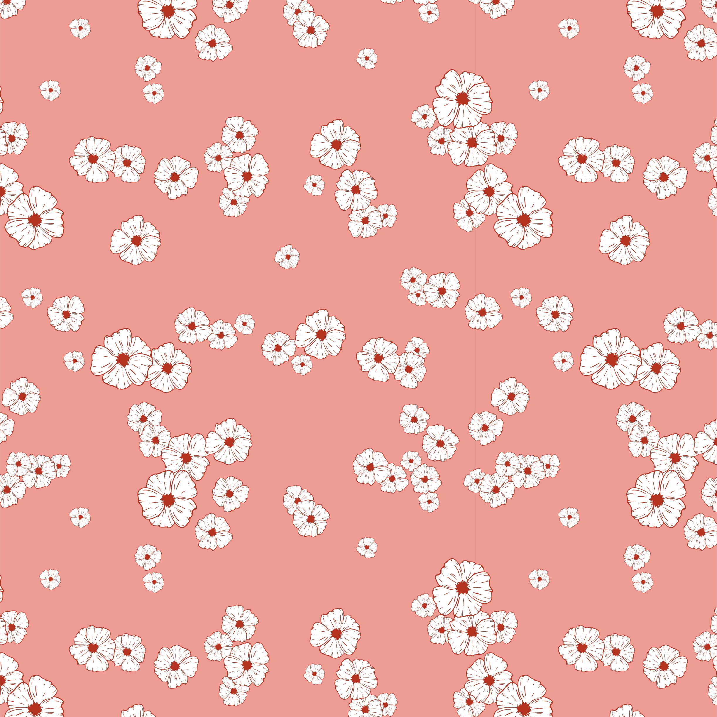 Hibiscus — Blush colorway