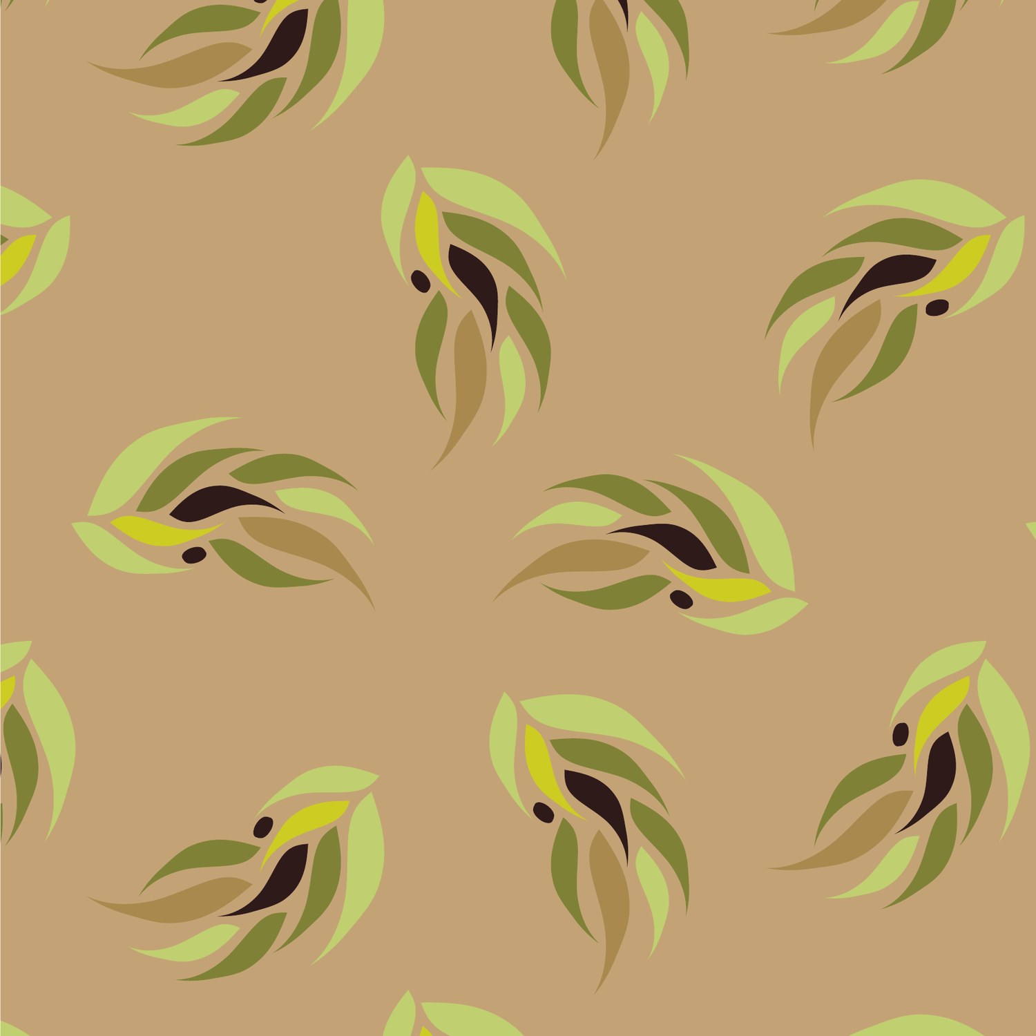 Taupe feathers — neutral blender