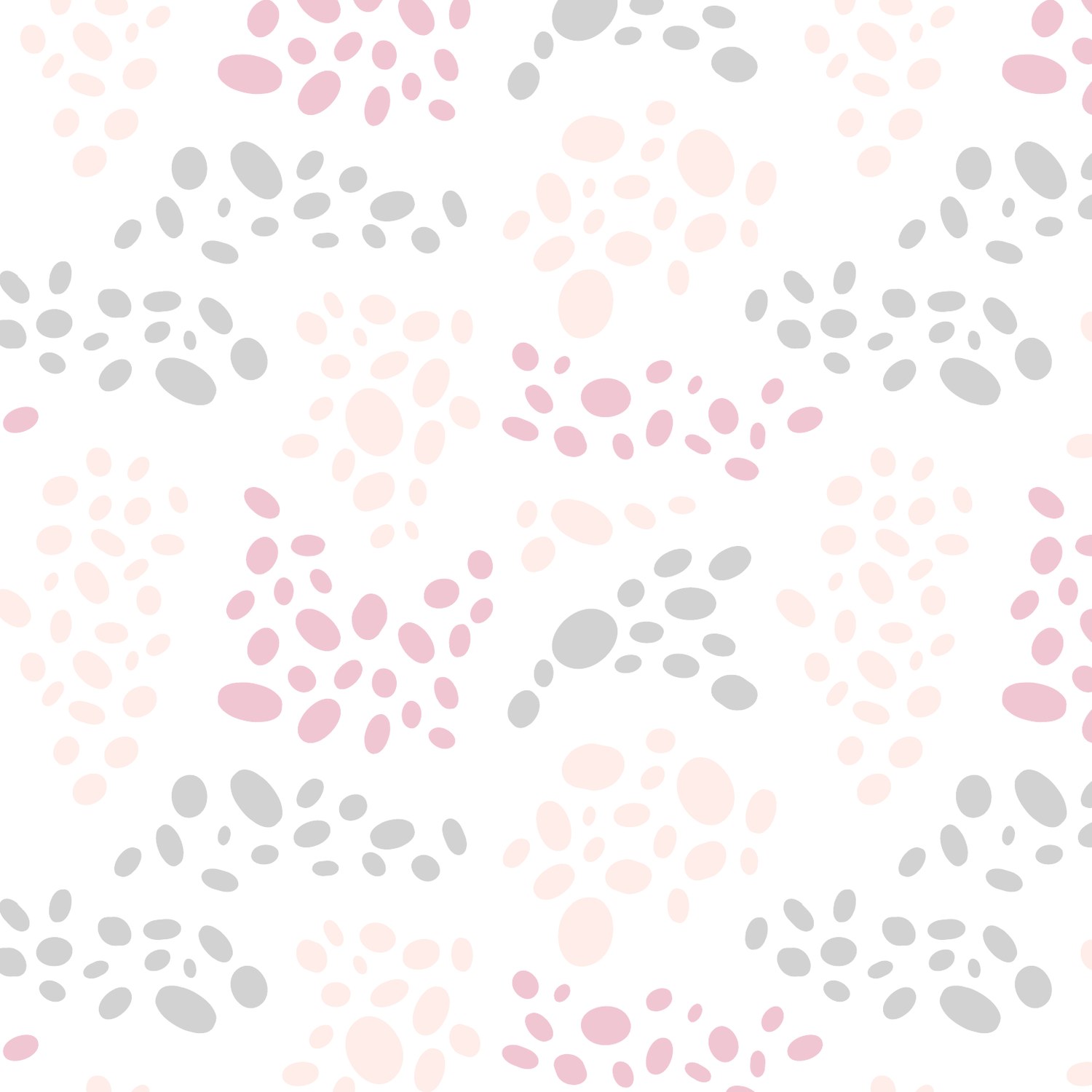 Soft pink dots on white — pale blender